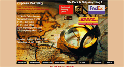 Desktop Screenshot of expresspaksrq.com